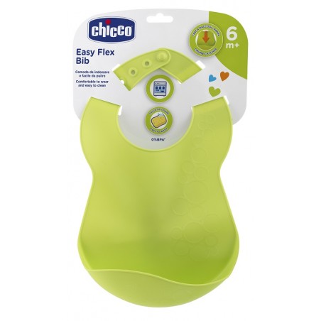 Chicco Bavaglina Rigida 6m+ Verde