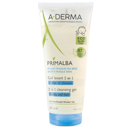 Aderma Primalba Gel Detergente 2 In 1 200 Ml