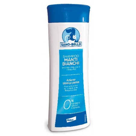 Elanco Italia Sano E Bello Shampoo Manti Bianchi Lunghi 250 Ml