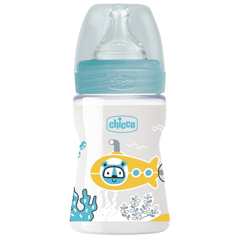 Chicco Biberon Wb Pp Boy Da 150 Ml Lento Silicone