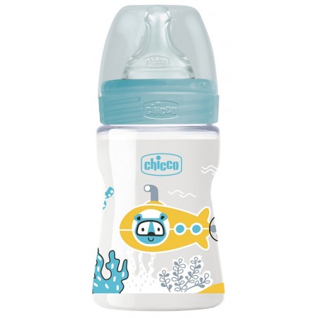 Chicco Biberon Wb Pp Boy Da 150 Ml Lento Silicone