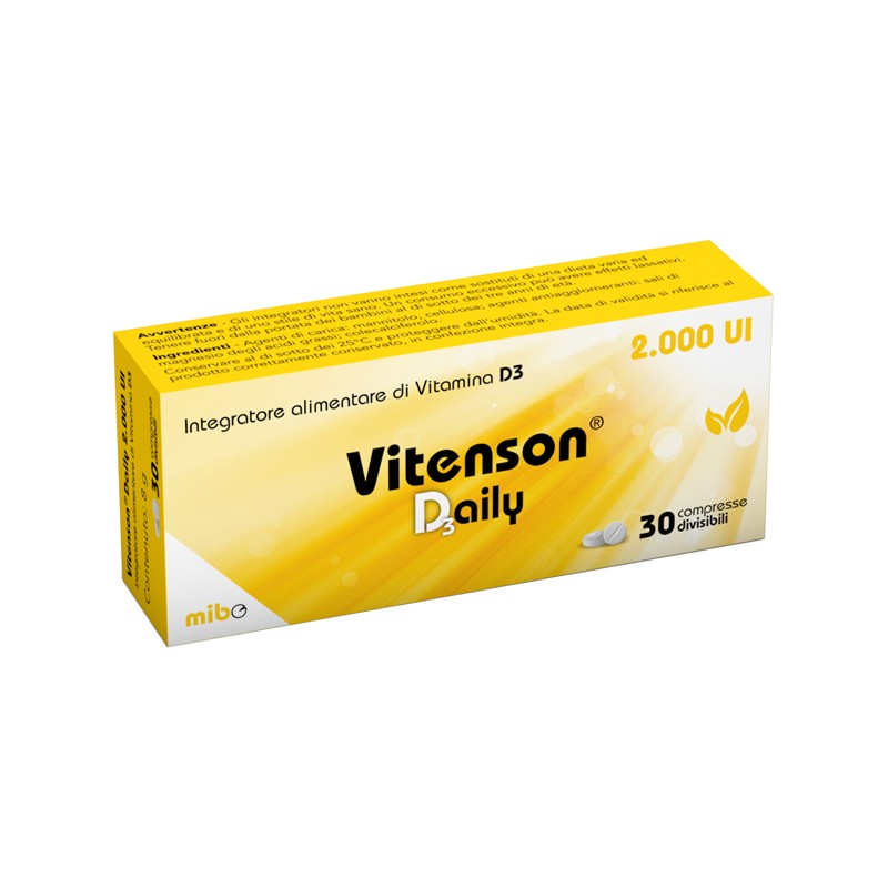 Mibe Pharma Italia Vitenson Daily D3 2000 Ui 30 Compresse Divisibili