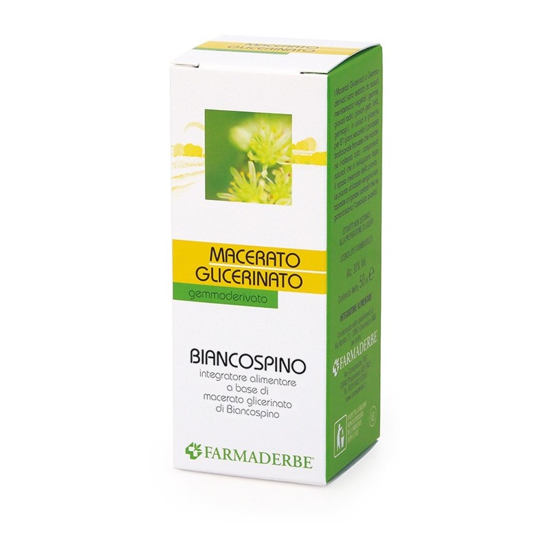 Farmaderbe Biancospino Macerato Glicerinato 50 Ml