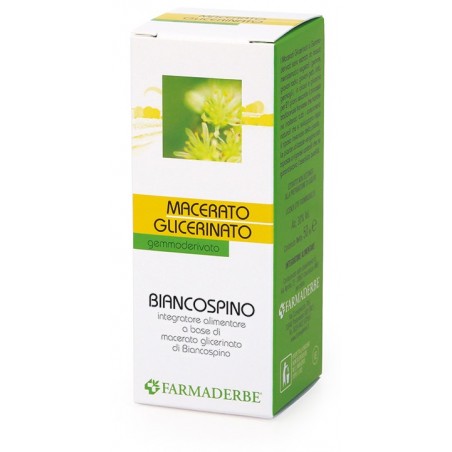 Farmaderbe Biancospino Macerato Glicerinato 50 Ml