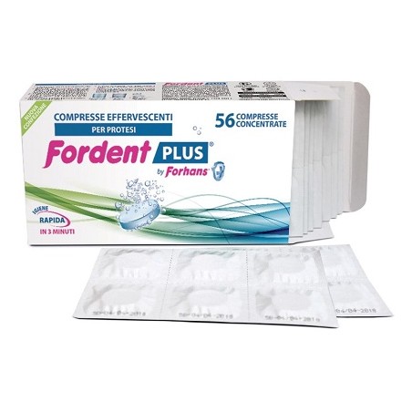 Uragme Fordent Plus 56 Compresse Concentrate Per Dentiere E Apparecchi Ortodontici