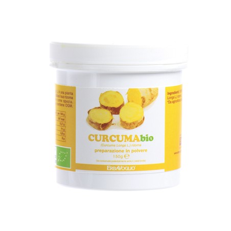 Erbavoglio Production Curcuma Polvere Bio 150 G