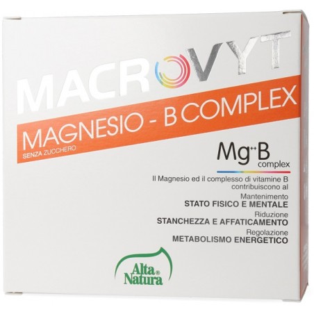 Alta Natura-inalme Macrovyt Magnesio B Complex 18 Bustine