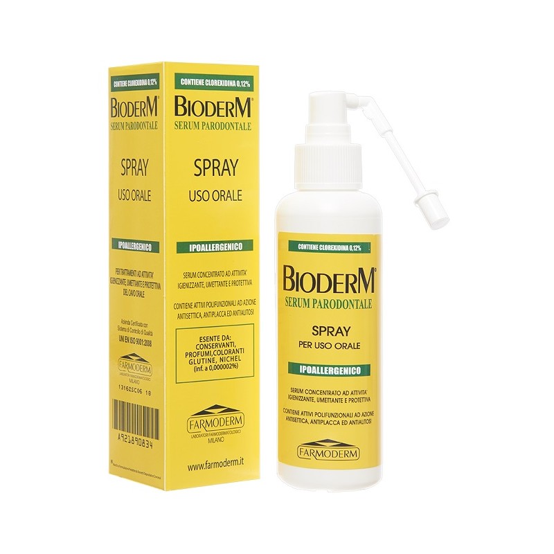 Farmoderm Bioderm Serum Parodontale Spray 125 Ml