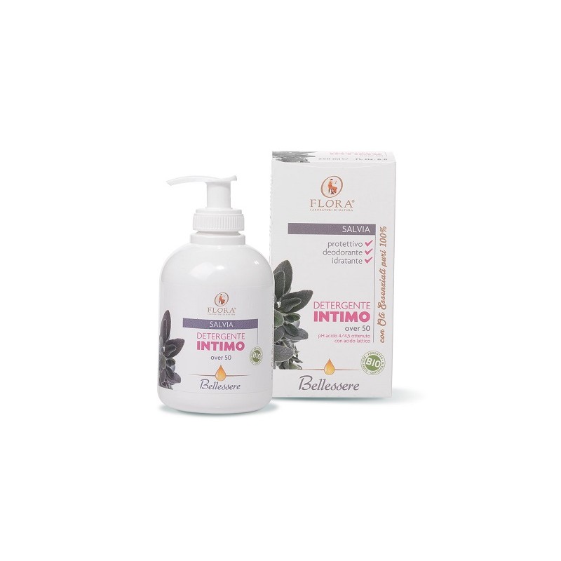 Flora Detergente Intimo Salvia 250 Ml Bio-bdih