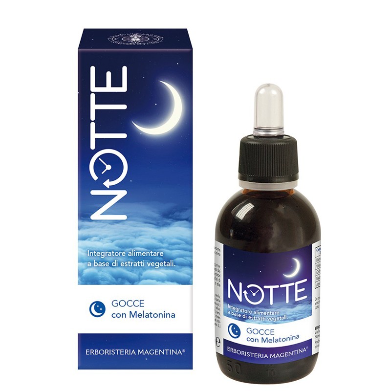 Erboristeria Magentina Notte Melatonina Gocce 50 Ml