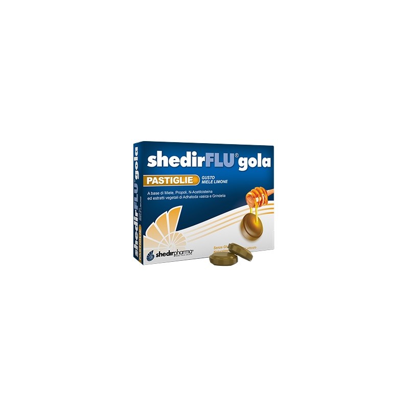 Shedir Pharma Unipersonale Shedirflu Gola Miele/limone 36 Pastiglie