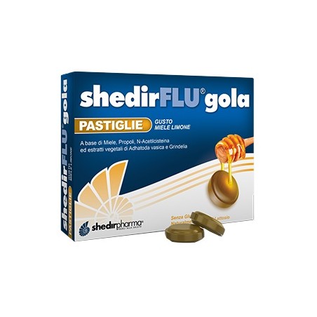 Shedir Pharma Unipersonale Shedirflu Gola Miele/limone 36 Pastiglie