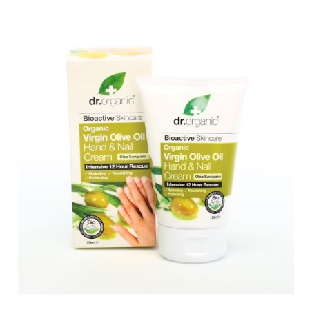 Optima Naturals Dr Organic Virgin Olive Oil Olio Di Oliva Hand Nail Cream Crema Mani 125 Ml