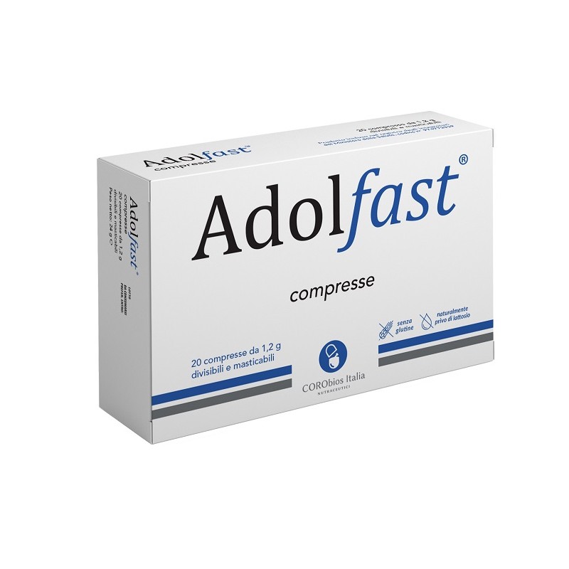 Adolfast Integratore Alimentare per il Benessere delle Articolazioni 20 Compresse Masticabili Corobios Italia