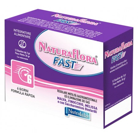 Nutralabs Naturaflora Fast 12 Bustine