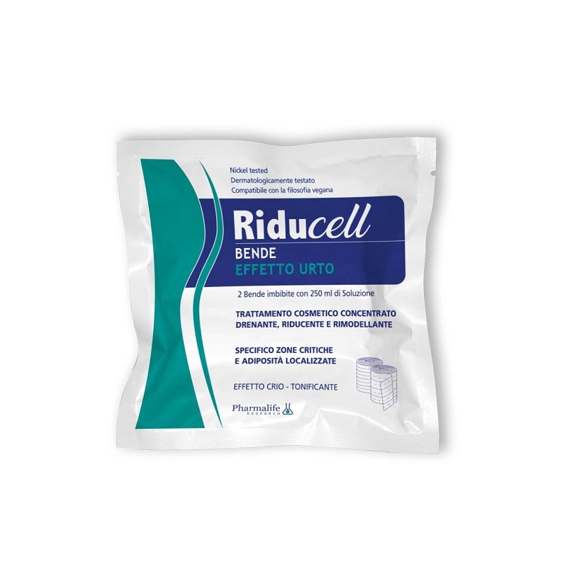 Pharmalife Research Riducell Bende Effetto Urto 2x9 M 2 Bende Imbibite