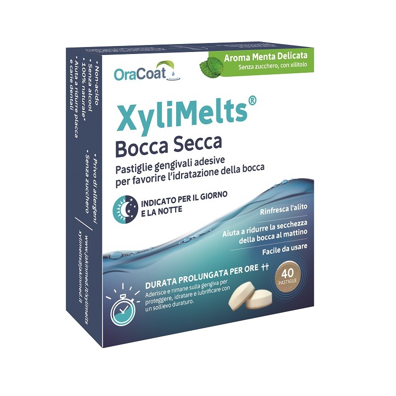 Jakinmed Xylimelts 40 Pastiglie Menta Delicata