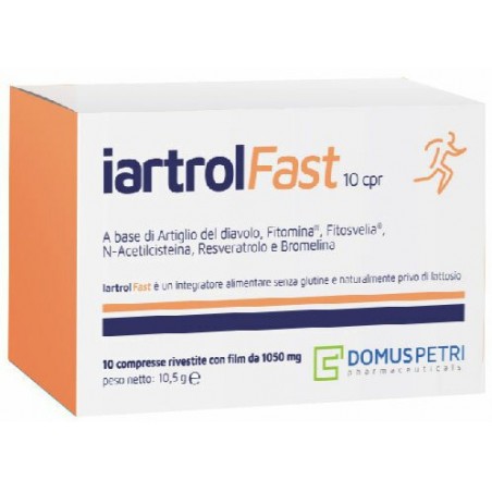 Domus Petri Pharmaceutic. Iartrol Fast 10 Compresse