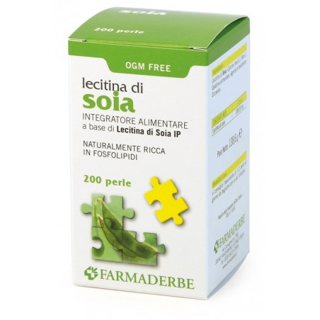 Farmaderbe Lecitina Di Soia 200 Perle