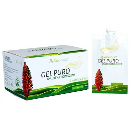 Hdr Aloe Beta Gel Puro Aloe Arborescens 12 Bustine Da 10 Ml