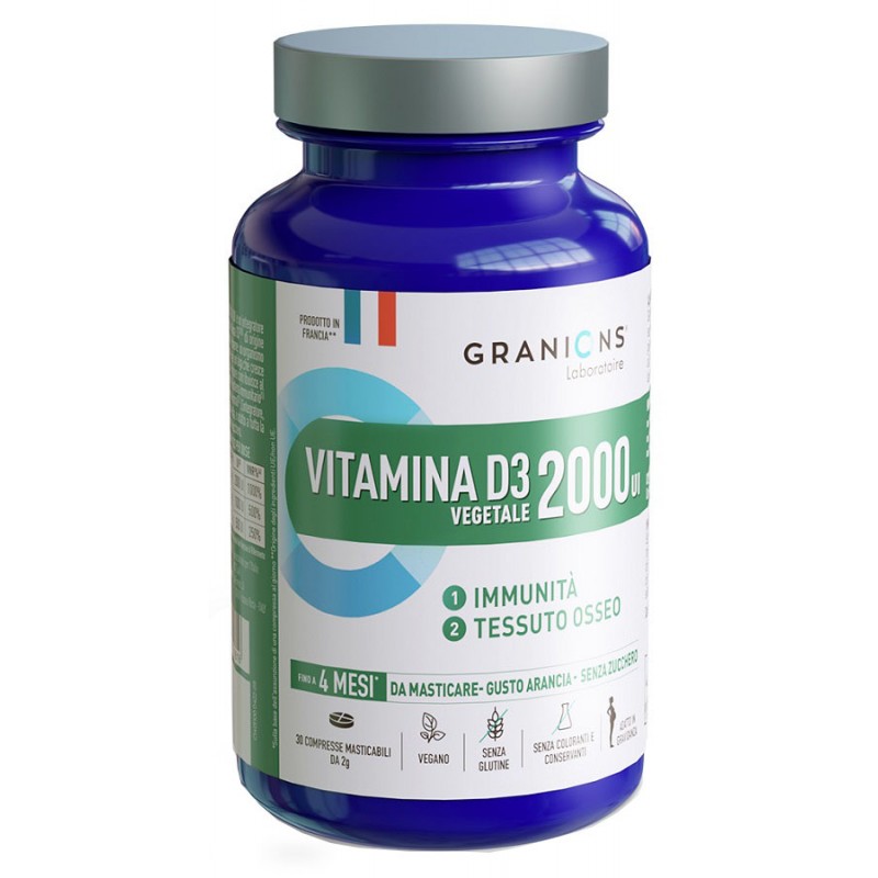 Equilibre Attitude Granions Vitamina D3 Vegetale 2000ui 30 Compresse