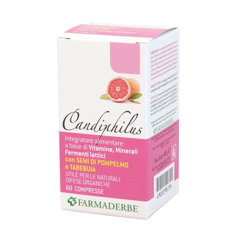 Farmaderbe Candiphilus 60 Compresse