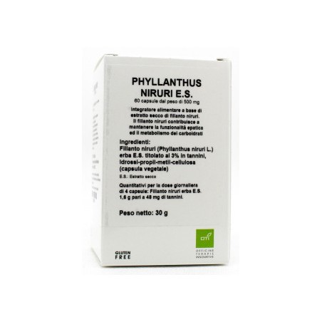 Oti Phyllanthus Niruri Estratto Secco 60 Capsule