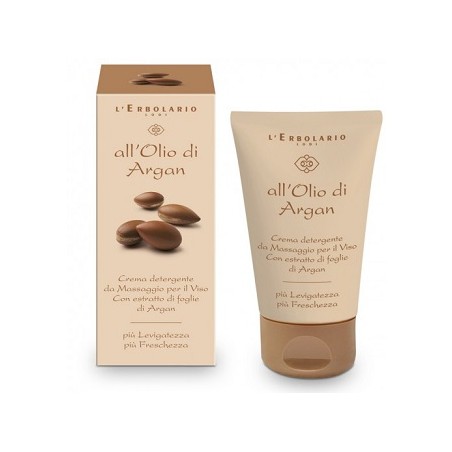 L'erbolario Olio Argan Detergente Massaggio Viso