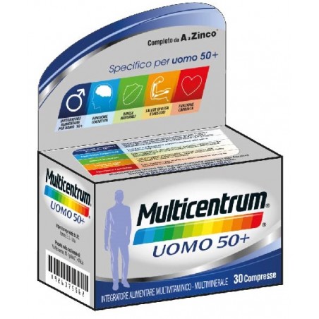 Farmed Multicentrum Uomo 50+ 30 Compresse