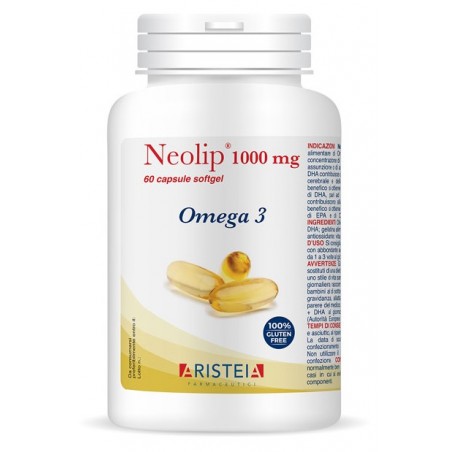 Aristeia Farmaceutici Neolip 1000mg 60 Capsule Softgel