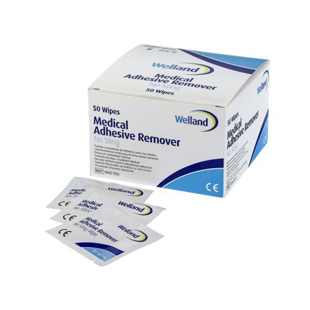 Teleflex Medical Salviette Remover Rimuovi Adesivo Senza Alcool 50 Pezzi