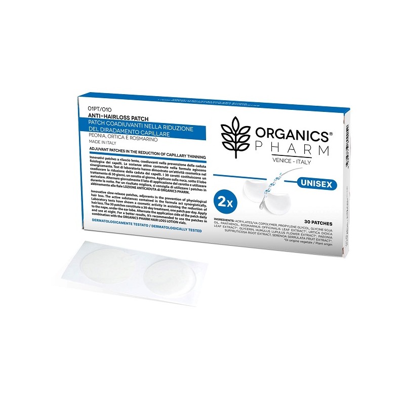 Sma Organics Pharm Anti Hairloss Patch 30 Pezzi