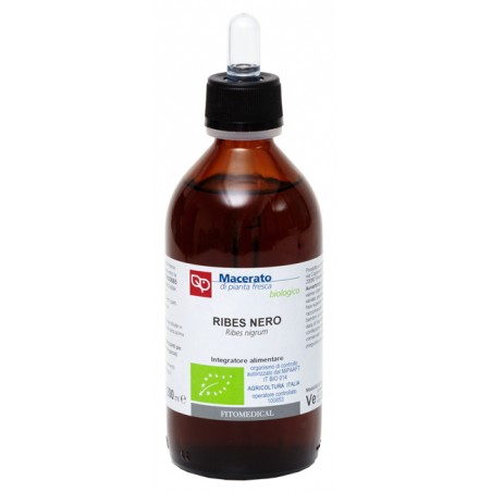 Fitomedical Ribes Nero Bio Tintura Madre Soluzione Idroalcolica 200 Ml