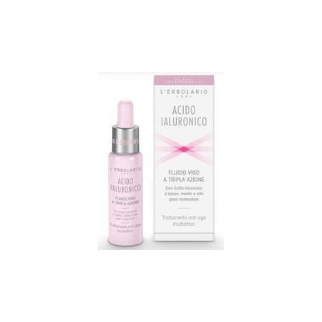 L'erbolario Fluido Acido Ialuronico Viso Tripla Azione 28 Ml