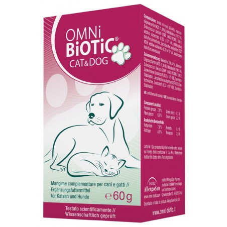 Institut Allergosan Gmbh Omni Biotic Cat&dog Barattolo 60 G