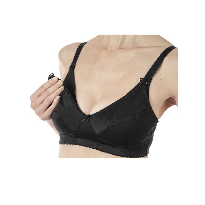 Artsana Mammy Reggiseno Microfibra Allattamento Black 3c