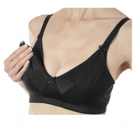 Artsana Mammy Reggiseno Microfibra Allattamento Black 3c