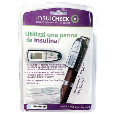 Harmonium Pharma Insulcheck Luxura Timer Per Penna Da Insulina