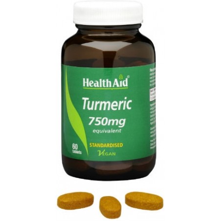 Healthaid Italia Turmeric Curcuma 60 Compresse