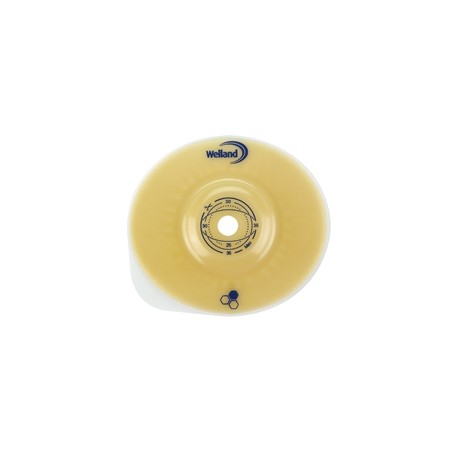 Teleflex Medical Placca Per Urostomia Convessa Ritagliabile Aurum2 Uro Diametro 13-35 Mm Flangia 55 Mm 5 Pezzi