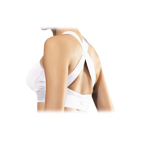 Dual Sanitaly Soc. Benefit Reggiseno B1 Postural Bra Bianco Ekeep 4