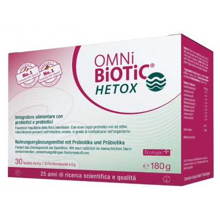 Institut Allergosan Gmbh Omni Biotic Hetox 30 Bustine Da 6 G