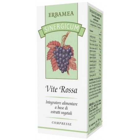 Erbamea Sinergicum Vite Rossa 50 Compresse