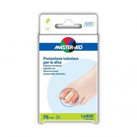 Pietrasanta Pharma Protezione Tubolare In Gel Master-aid Footcare Elasticizzato Large 7,5 Cm 20 Mm 2 Pezzi C5