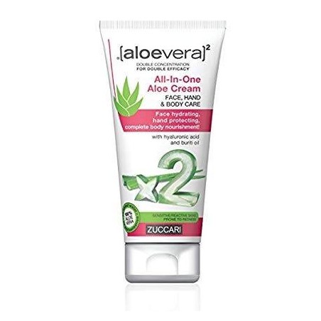 Zuccari Aloevera2 Crema D'aloe Universale Viso Mani E Corpo 75 Ml