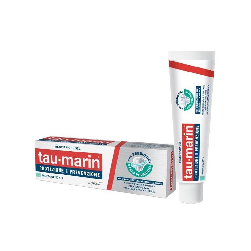 Alfasigma Tau Marin Dentifricio Menta Delicata Protezione Prevenzione 75 Ml