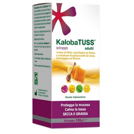 Schwabe Pharma Italia Kalobatuss Adulti Sciroppo 180 G