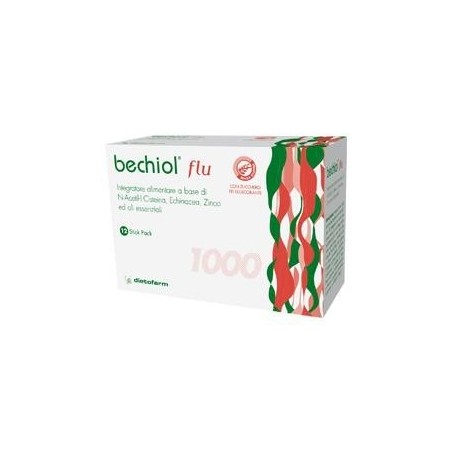 Euronational Bechiol Flu 12 Bustine Stick Pack