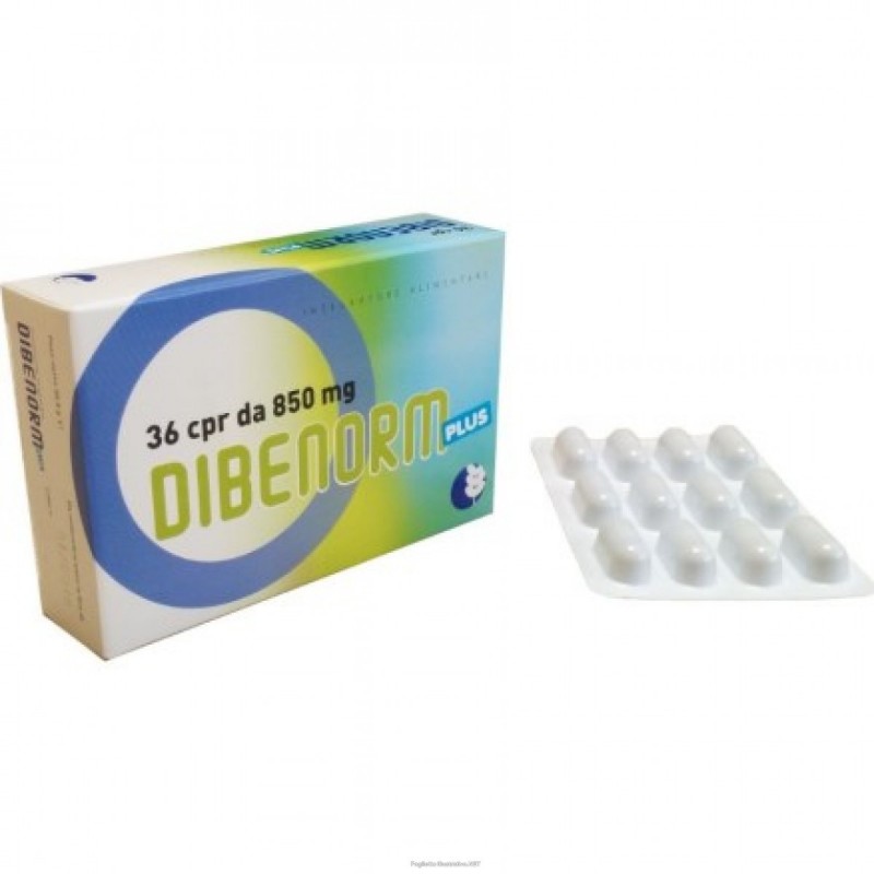 Biogroup Societa' Benefit Dibenorm Plus 36 Compresse 850 Mg