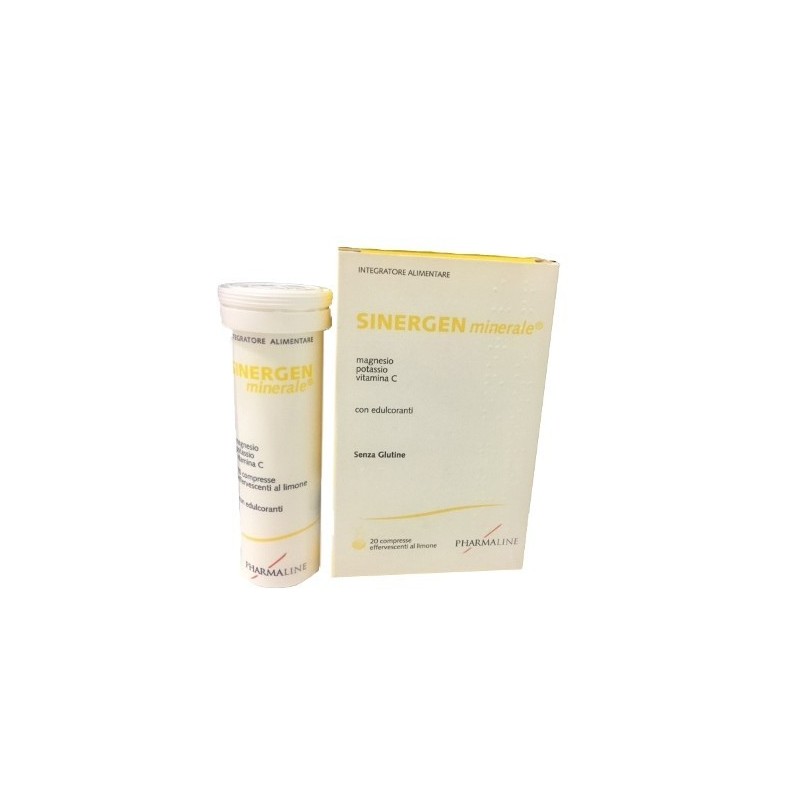 Pharma Line Sinergen Minerale Limone 20 Compresse Effervescenti